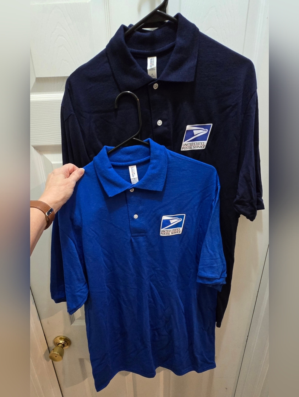Unisex Polo Shirt - Royal Blue OR Navy Blue, Price Is For 1 Shirt